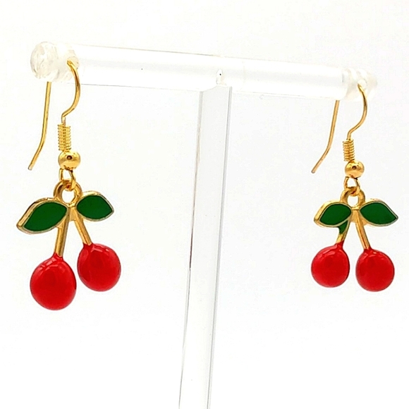 Queen's Qloset Jewelry - 💘 Cherry Earrings 💘
